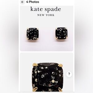Kate spade earrings. NWT and pink dust bag.